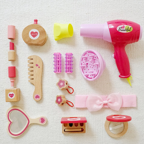 兒童仿真化妝桌梳妝台套裝扮家家酒4-6-9嵗女孩生日禮物玩具