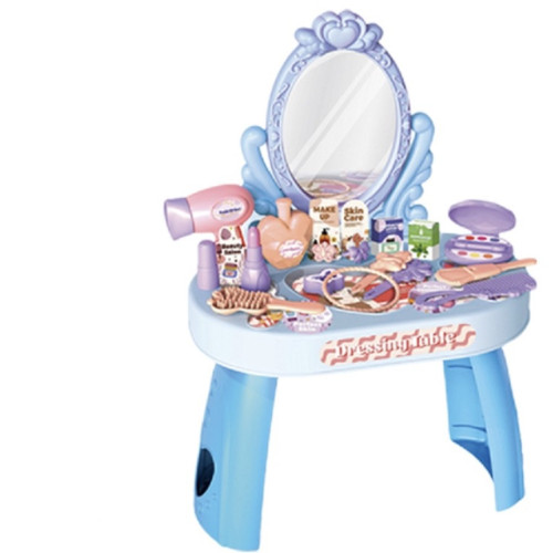 扮家家酒化妝桌仿真梳妝台飾品女孩公主打扮玩具兒童套裝