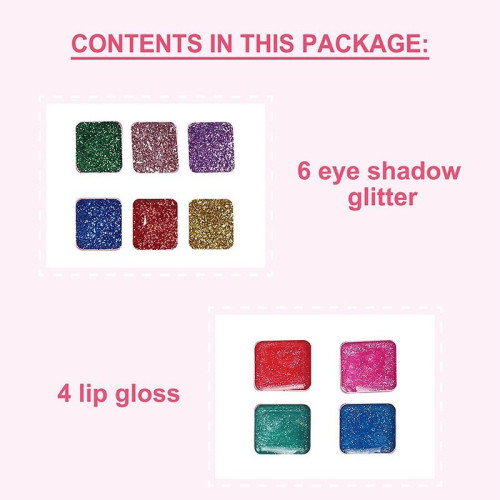 兒童卡通仿真化妝台玩具箱甲片手指穿戴甲新款可愛公主自粘美甲貼 兒童卡通仿真化妝台玩具箱甲片手指穿戴甲新款可愛公主自粘美甲貼