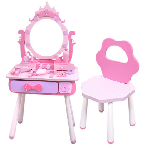 CPC兒童公主化妝桌品玩具小女孩女童新年禮物CE扮家家酒梳妝台