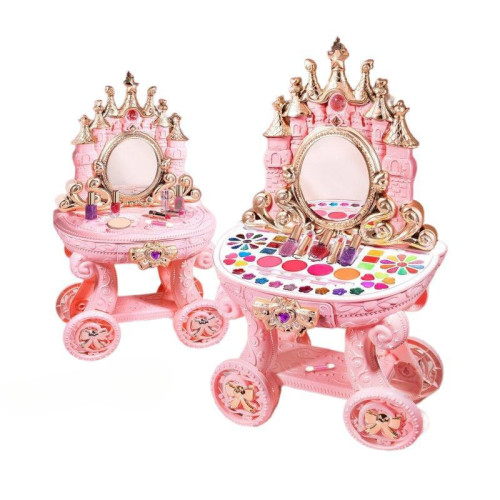 兒童化妝玩具女孩扮家家酒彩妝仿真公主梳妝台生日禮物學生六一禮物
