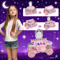 扮家家酒女孩子彩妝手提包套裝兒童梳妝台化妝品玩具角色扮演公主