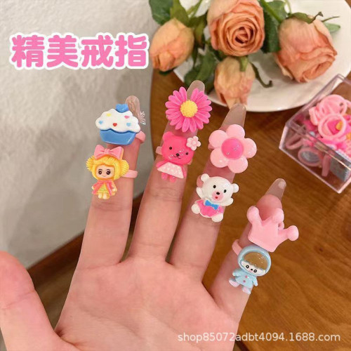 甜甜圈扮家家酒玩具女童飾品百寶箱兒童禮物飾品盒首飾仿真化妝台