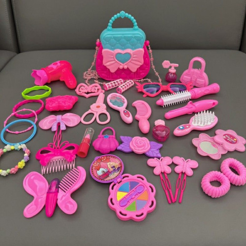 兒童扮家家酒化妝盒梳妝台女童化妝品公主女孩玩具套裝生日禮物