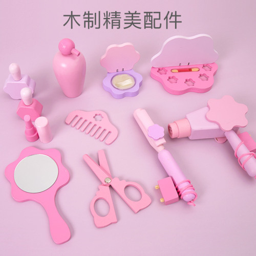 兒童梳妝台化妝品盒女童3一9嵗6玩具7女孩生日禮物扮家家酒公主套裝