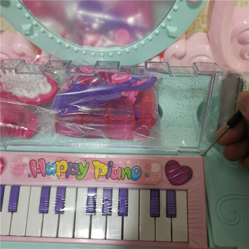 幼兒園區角玩具仿真扮家家酒梳妝台公主彩化妝台女孩互動遊戯理髮店 幼兒園區角玩具仿真扮家家酒梳妝台公主彩化妝台女孩互動遊戯理髮店