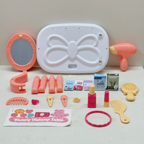 兒童梳妝台仿真女孩化妝桌公主飾品玩具套裝扮家家酒女孩生日