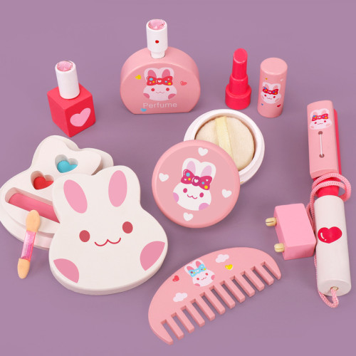 找兒童扮家家酒仿真梳妝台公主化妝桌盒玩具3嵗小女孩女童