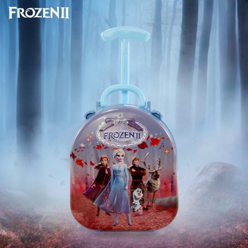 冰雪奇緣兒童梳妝台愛莎艾莎沙公主玩具套裝小女孩化妝盒品行李箱