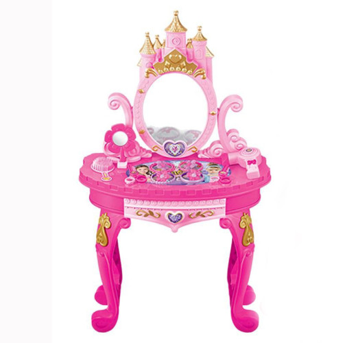 熱供兒童扮家家酒仿真公主城堡化妝台 女孩仿真化妝台玩具套裝