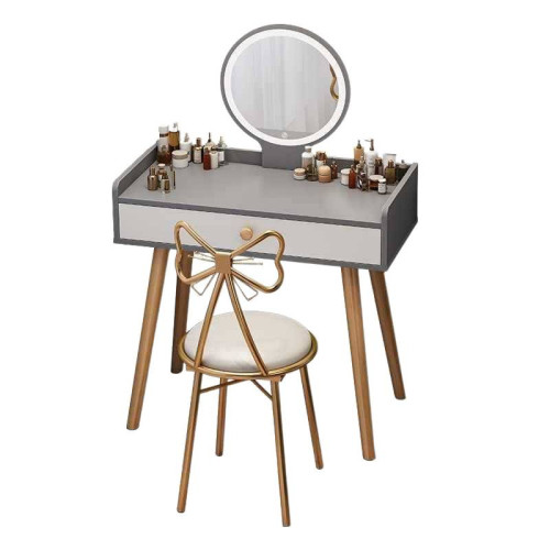 簡約桌子女生臥室書桌學生家用簡易出租屋電腦桌小型梳妝台化妝桌