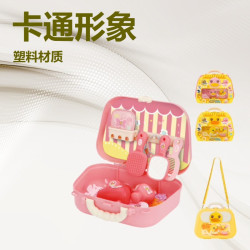 扮家家酒玩具女孩寶寶化妝台梳妝包可愛手提包多功能組合玩具