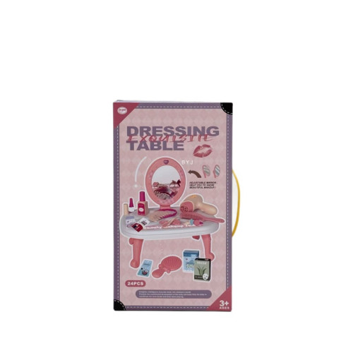 新品扮家家酒化妝桌仿真公主女孩兒童梳妝台飾品玩具套裝