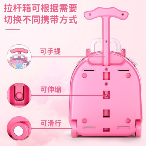 兒童玩具小女孩仿真套裝化妝盒品梳妝台公主娃娃女童寶寶生日禮物