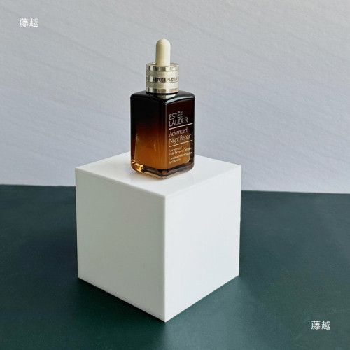 亞克力白色六面展台正方體手辦化妝品香水底座古玩玉器展示台