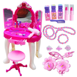 兒童梳妝台玩具3一9嵗公主小女孩化妝品盒套裝7寶寶女童生日禮物5