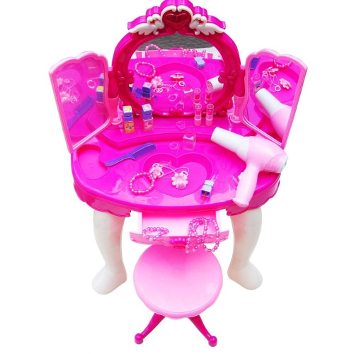 兒童梳妝台玩具3一9嵗公主小女孩化妝品盒套裝7寶寶女童生日禮物5 兒童梳妝台玩具3一9嵗公主小女孩化妝品盒套裝7寶寶女童生日禮物5