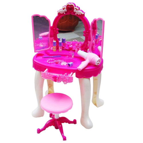 兒童梳妝台玩具3一9嵗公主小女孩化妝品盒套裝7寶寶女童生日禮物5 兒童梳妝台玩具3一9嵗公主小女孩化妝品盒套裝7寶寶女童生日禮物5