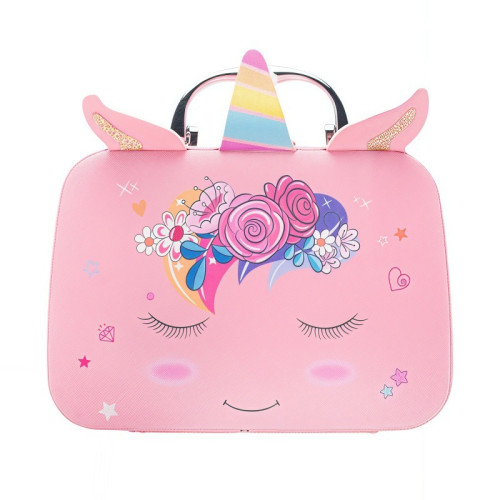 兒童化妝品彩妝玩具套裝口紅女孩公主梳妝台手提包禮物 兒童化妝品彩妝玩具套裝口紅女孩公主梳妝台手提包禮物