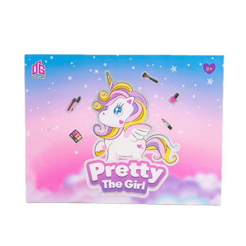 兒童化妝品彩妝玩具套裝口紅女孩公主梳妝台手提包禮物 兒童化妝品彩妝玩具套裝口紅女孩公主梳妝台手提包禮物