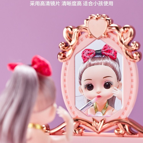 小貝蘿莉正版兒童彩妝梳妝台仿真女孩公主扮家家酒化妝玩具迷你