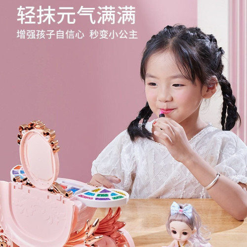 小貝蘿莉正版兒童彩妝梳妝台仿真女孩公主扮家家酒化妝玩具迷你