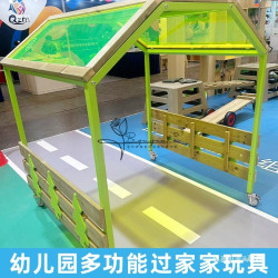 幼兒園戶外角色扮演玩具防腐木廚房小賣鋪組合兒童多功能