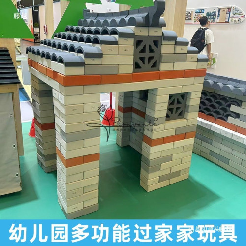 幼兒園戶外角色扮演玩具防腐木廚房小賣鋪組合兒童多功能