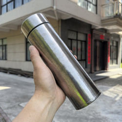 大容量500鈦杯內外純鈦保冷保溫杯戶外可攜式燜泡茶杯商務禮品杯
