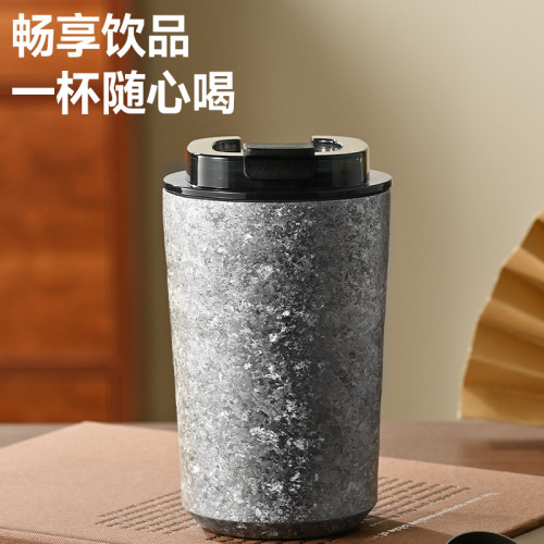 迷你高顔值鈦合金純女鈦杯子簡約可攜式水杯杯杯咖啡日本保溫杯男士