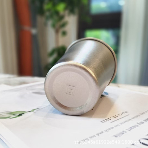 鈦杯戶外露營單層啤酒杯冰花純鈦水杯超輕健康抗菌防摔漱口杯家用