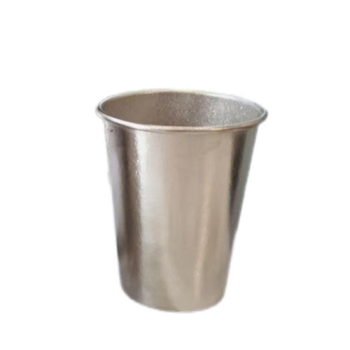 鈦杯戶外露營單層啤酒杯冰花純鈦水杯超輕健康抗菌防摔漱口杯家用