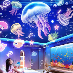 萬火星空投影儀小夜燈玩具臥室燈滿天星氛圍兒童女孩