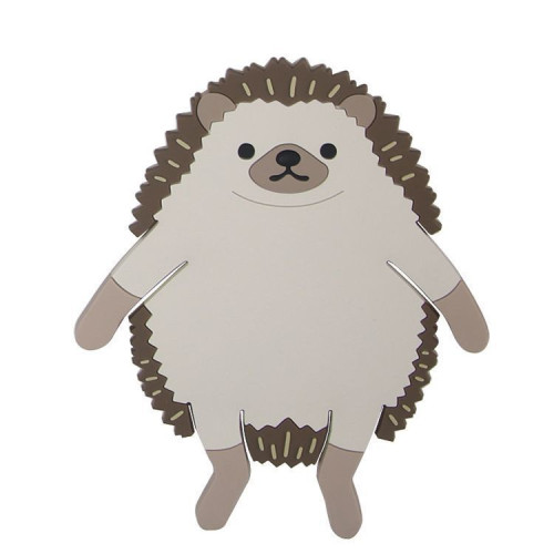 可愛毛猴子眼鏡架玄關鑰匙掛鉤免打孔女宿捨臥室門後免釘粘鉤