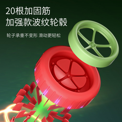 兒童玩具收納箱家用衣物塑膠筐子大容量儲物盒寶寶滑輪整理箱