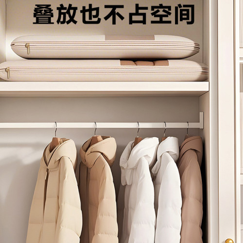 羽絨服壓縮防塵罩衣櫃大衣西服衣服收納袋掛式家用透明衣物罩袋子