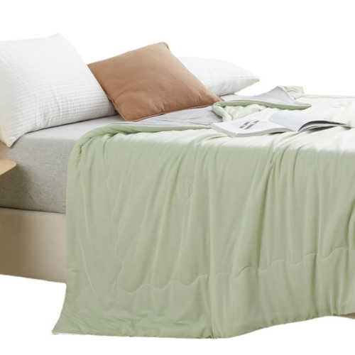 冰淇淋夏涼被空調被可機洗夏季A類涼感被子雙人純色水洗夏被