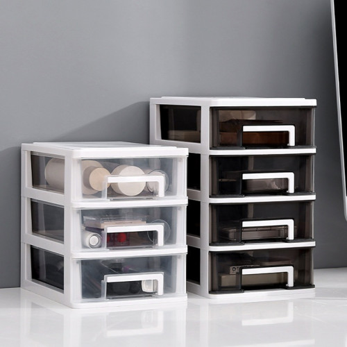 【收納】抽屜式收納盒辦公室書桌文具儲物整理箱奧邦藥神器省空間