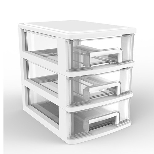 【收納】抽屜式收納盒辦公室書桌文具儲物整理箱奧邦藥神器省空間