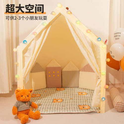 兒童帳篷室內女孩玩具屋男孩寶寶小房子城堡分床公主屋