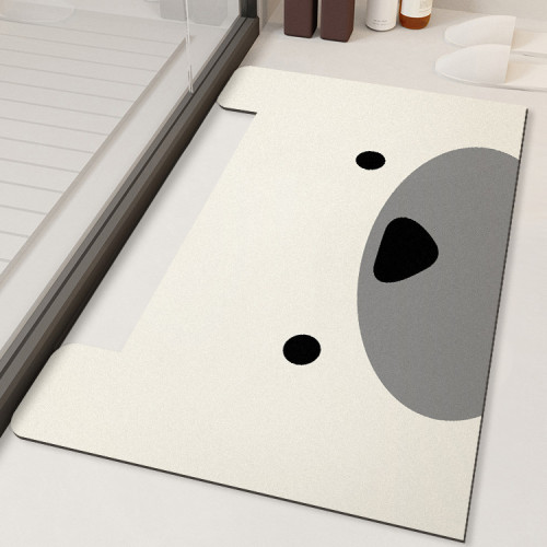 卡通異形浴室防滑墊家用洗手間科技布吸水地墊衛生間厠所門口腳墊