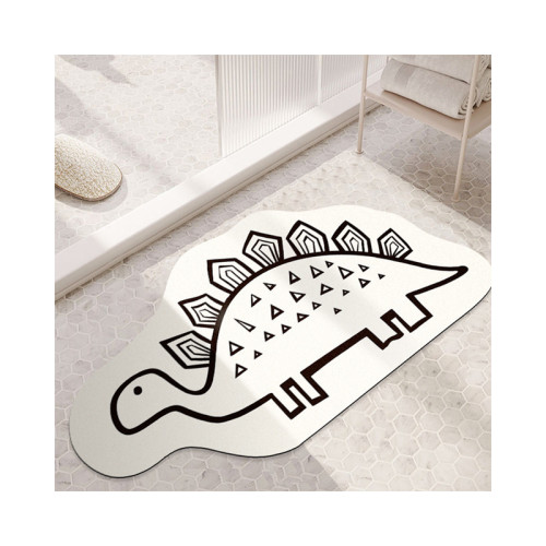 卡通異形浴室防滑墊家用洗手間科技布吸水地墊衛生間厠所門口腳墊