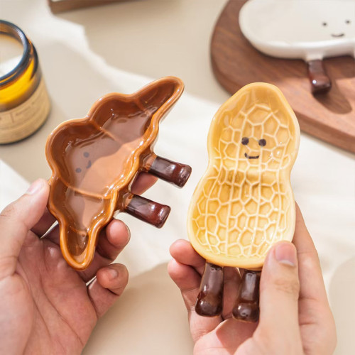 新款ins迷你高顔值麵包陶瓷味碟手繪釉下彩家用蘸料芥末小碟 新款ins迷你高顔值麵包陶瓷味碟手繪釉下彩家用蘸料芥末小碟