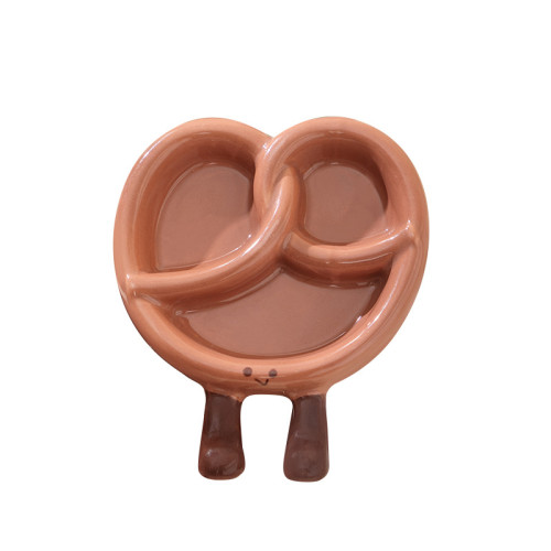 新款ins迷你高顔值麵包陶瓷味碟手繪釉下彩家用蘸料芥末小碟 新款ins迷你高顔值麵包陶瓷味碟手繪釉下彩家用蘸料芥末小碟