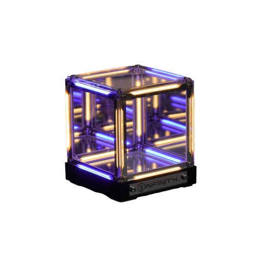 四維空間氛圍燈電競超立方創意深淵小夜燈桌面科技設計擺件手辦燈