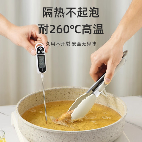 矽膠夾子廚房用食品夾食品級煎牛排專用燒烤炒菜