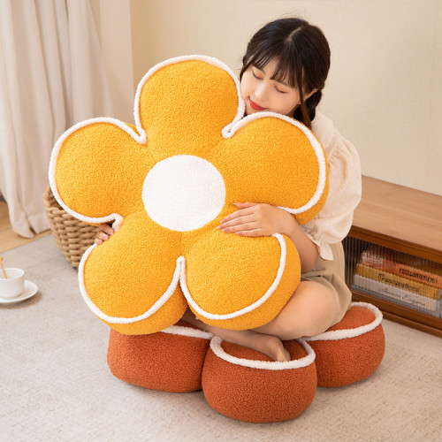 網紅花朵坐墊抱枕懶人屁墊飄窗靠墊臥室地板沙發客廳地上靠枕地墊