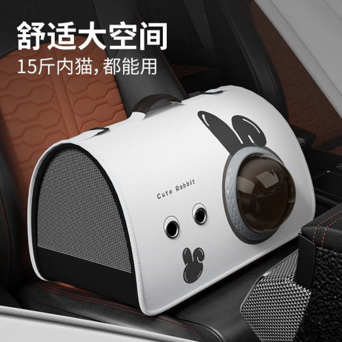 貓包狗狗外出可攜式後後背包可折疊太空艙貓狗書包透氣單肩包用品