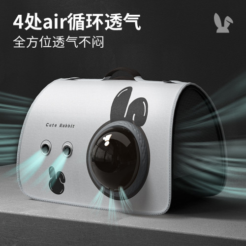 貓包狗狗外出可攜式後後背包可折疊太空艙貓狗書包透氣單肩包用品