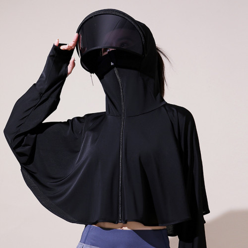 防曬衣女夏季2026新款騎車防紫外線透氣防曬罩衫冰絲防曬服電動車